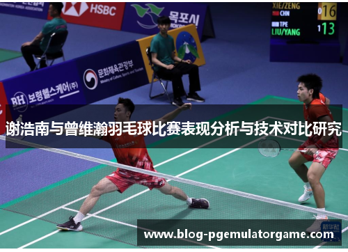 谢浩南与曾维瀚羽毛球比赛表现分析与技术对比研究 谢浩南与曾维瀚羽毛球比赛表现分析与技术对比研究